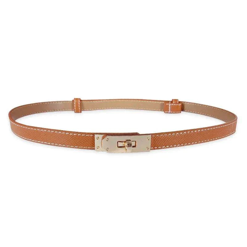Luxury Corset Belt with structured design and durable clasp for elegant style.