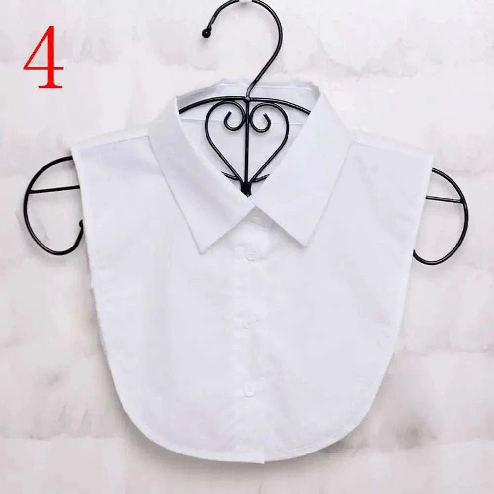 Detachable Shirt Collar on hanger - versatile accessory for formal and casual outfits.
