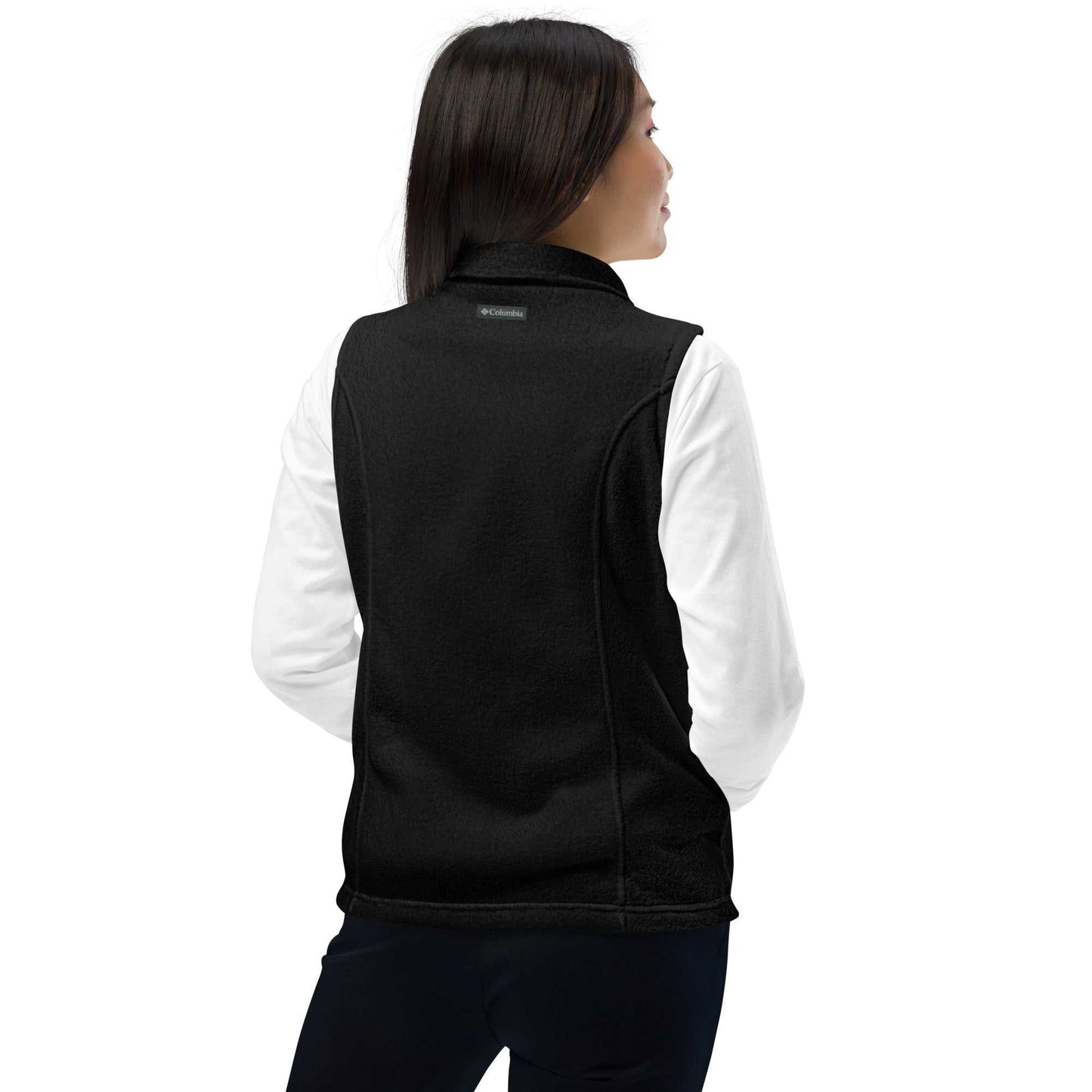 Womens Columbia fleece vest