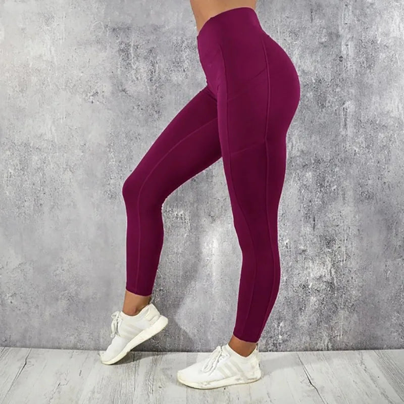 Women's High-Waist Pocket Leggings