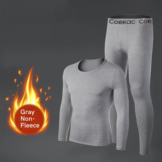 Gray Versatile Sports Base Layer set for athletes and fitness, featuring moisture-wicking and breathable fabric.