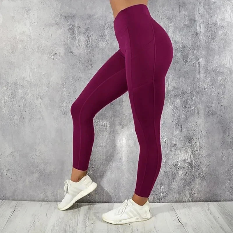 Women's High-Waist Pocket Leggings