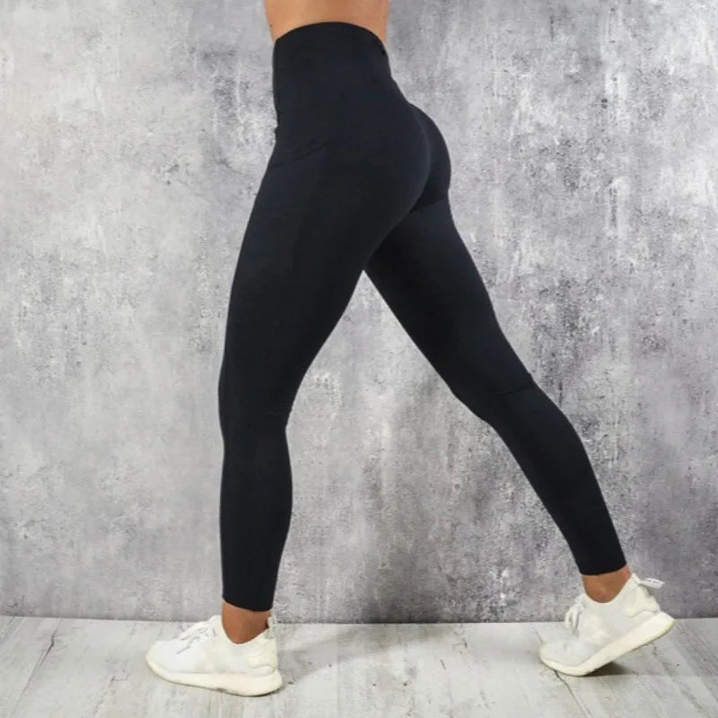 Women's High-Waist Pocket Leggings