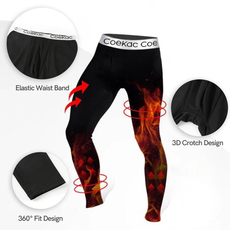 Versatile Sports Base Layer leggings with elastic waist, 3D crotch design, and 360° fit.