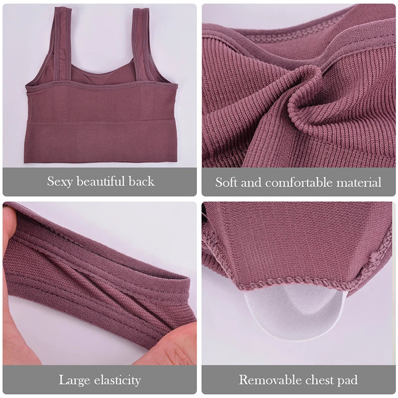 Women's Seamless Sports Bra