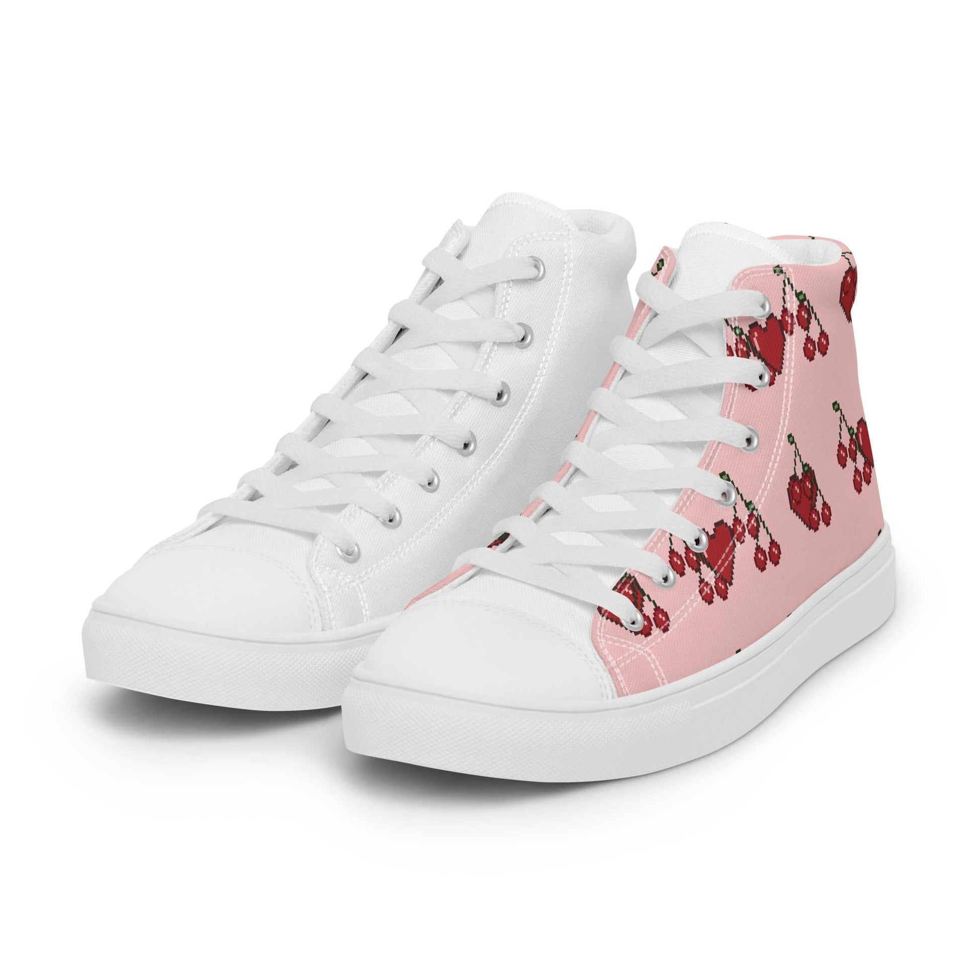 high top canvas shoes