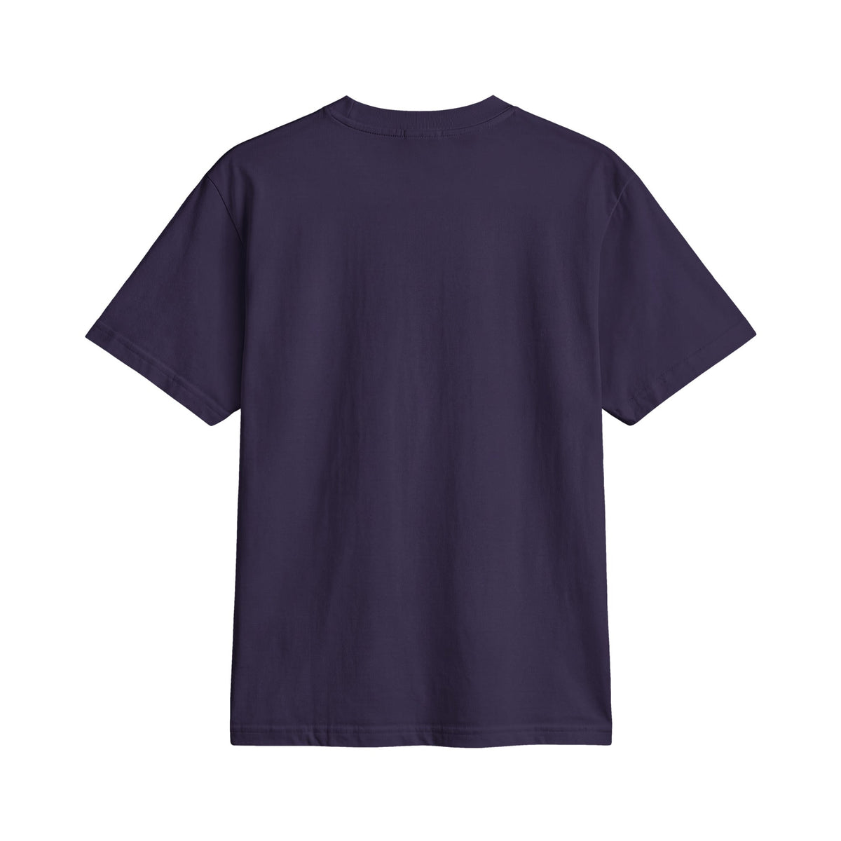 One More Rep Unisex Active T-shirt in deep navy cotton, featuring a plain back, classic fit, and short sleeves.