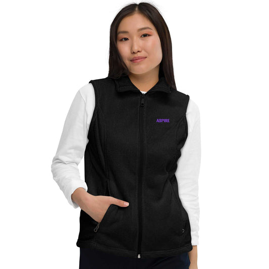 Womens Columbia fleece vest